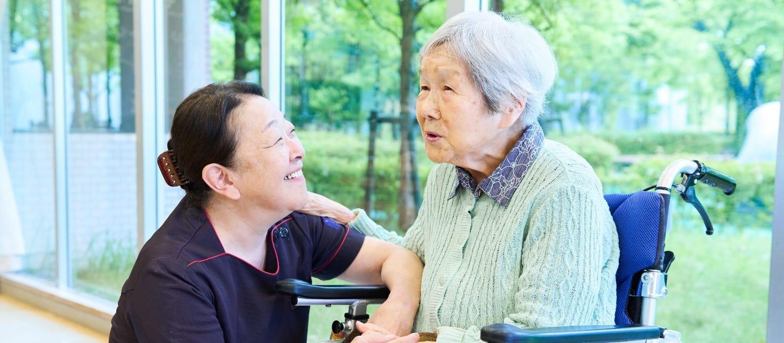 看護師と患者さんのコミュニケーション