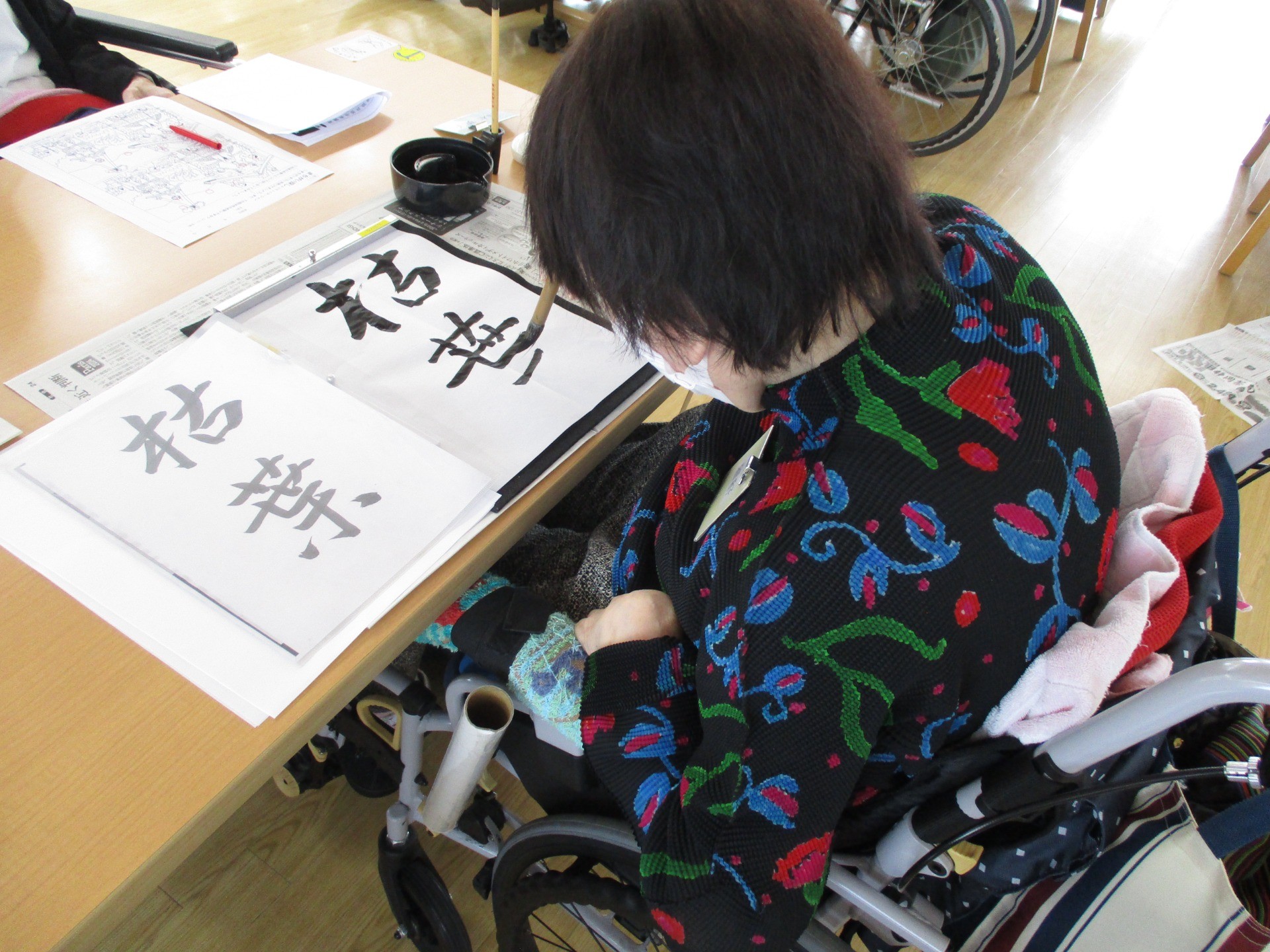 作業クラブ『書道』