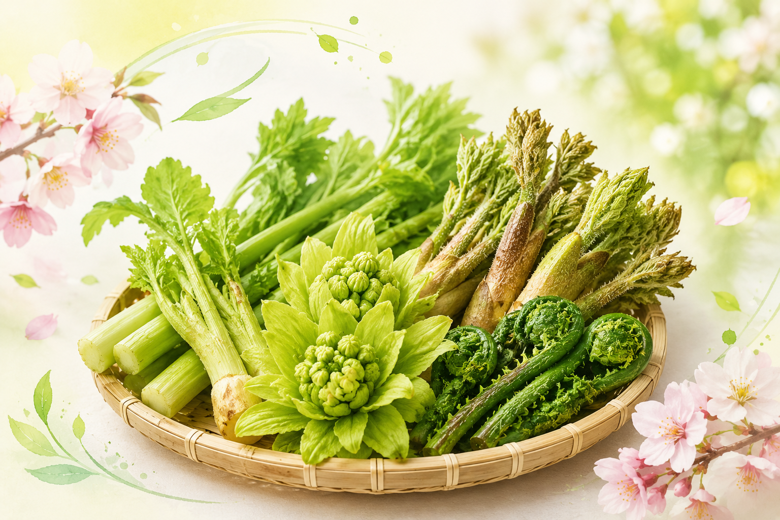 春の野菜で春の体へ