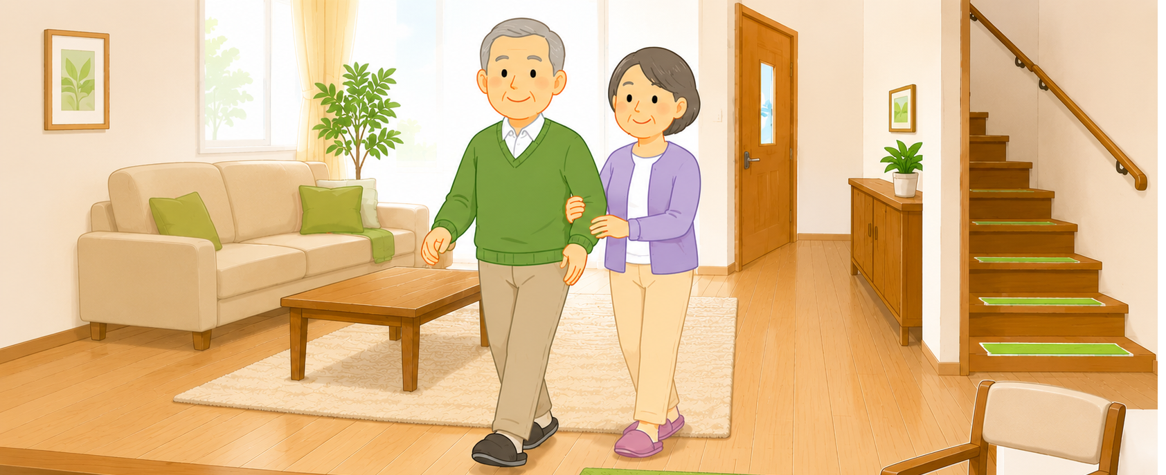 転倒しない環境づくり